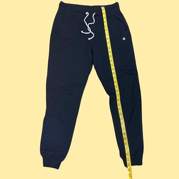 🏋️♀️ Champion Black Jogger Sweatpants - Size M | Comfy & Classic - Picture 4 of 8
